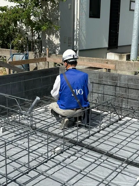 【大牟田市M様邸】配筋検査に適合しました。完成後には見えない部分も大切にしています